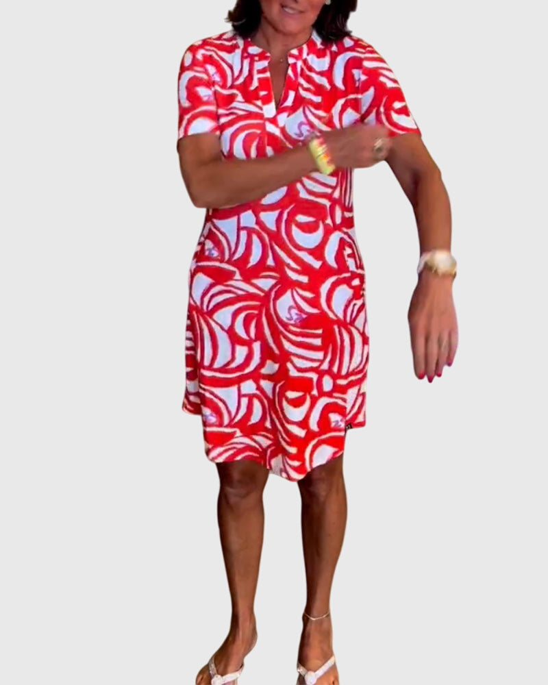 Elle™ | Figurbetontes Avenue Walk Kleid