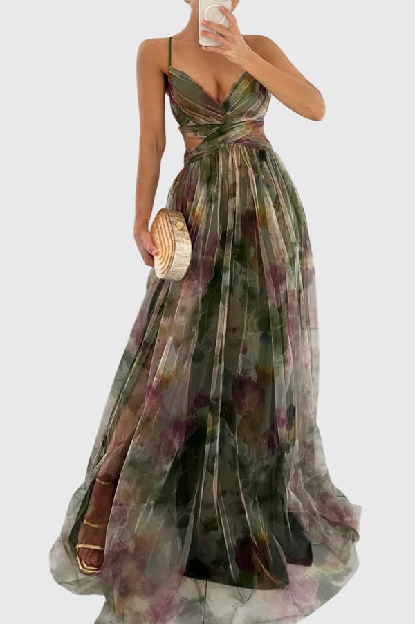 Giselle™ | Florales Maxikleid