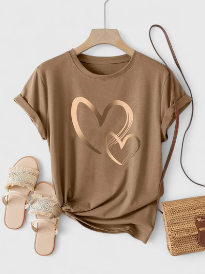 Ivanelle | Bequemes Kurzarm-T-Shirt