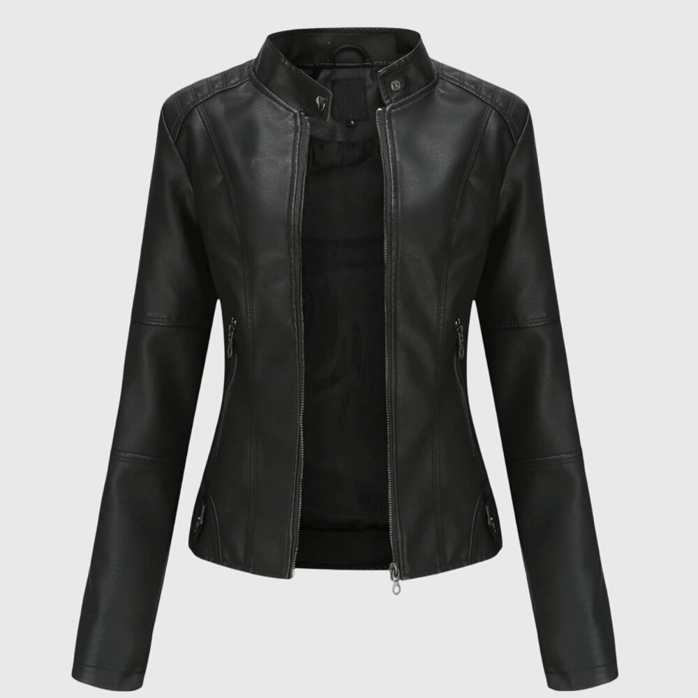 Giorgina™ - Stylische Lederjacke für Frauen