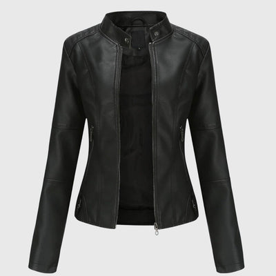 Giorgina™ - Stylische Lederjacke für Frauen