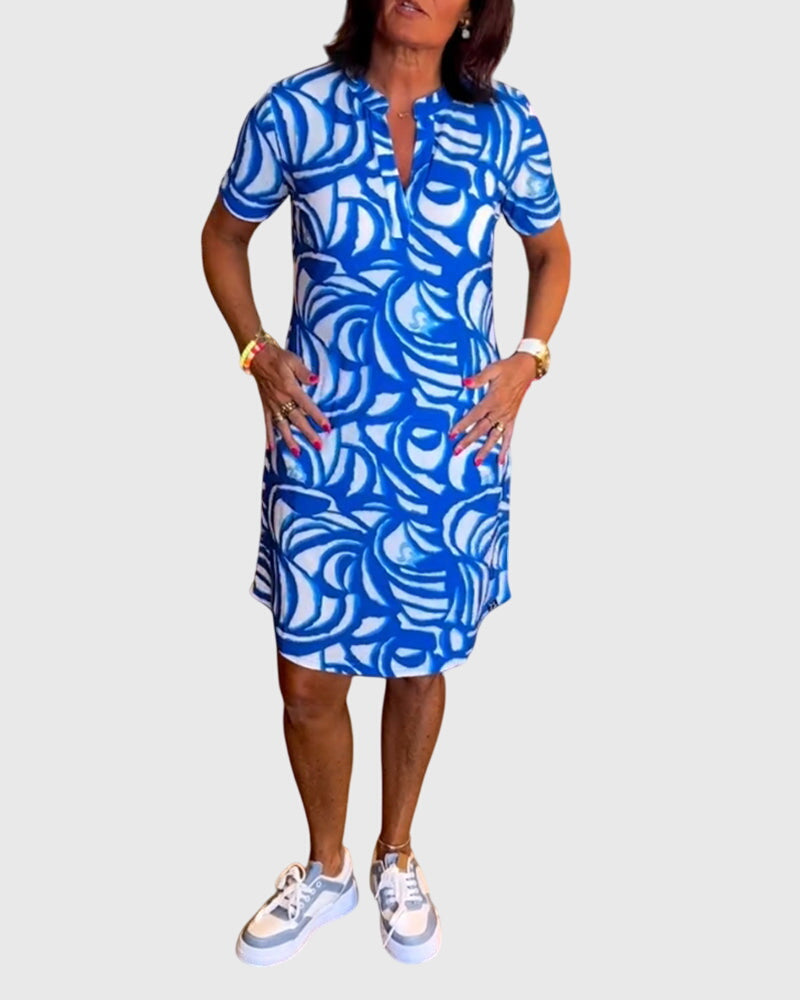 Elle™ | Figurbetontes Avenue Walk Kleid