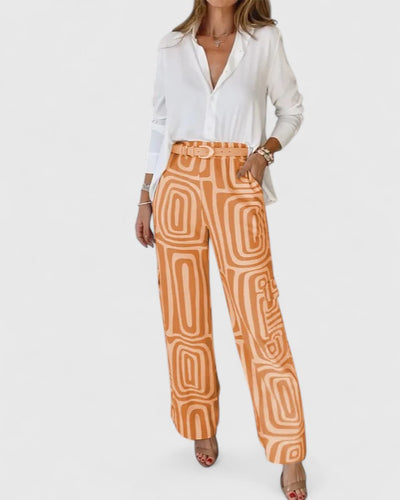 Kira | Elegantes Zweiteiliges Set (EIN BELT IST INBEGRIFFEN)