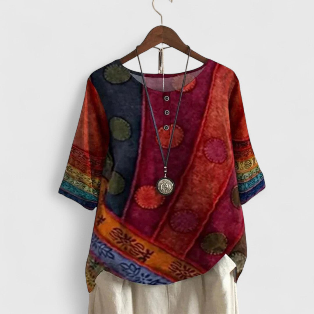 Auralie | Elegantes Boho-Top