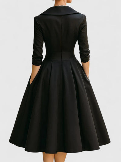 Zyrah | Elegantes Midi-Kleid