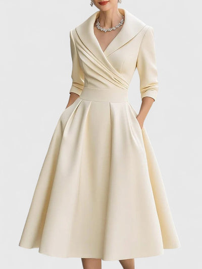 Zyrah | Elegantes Midi-Kleid