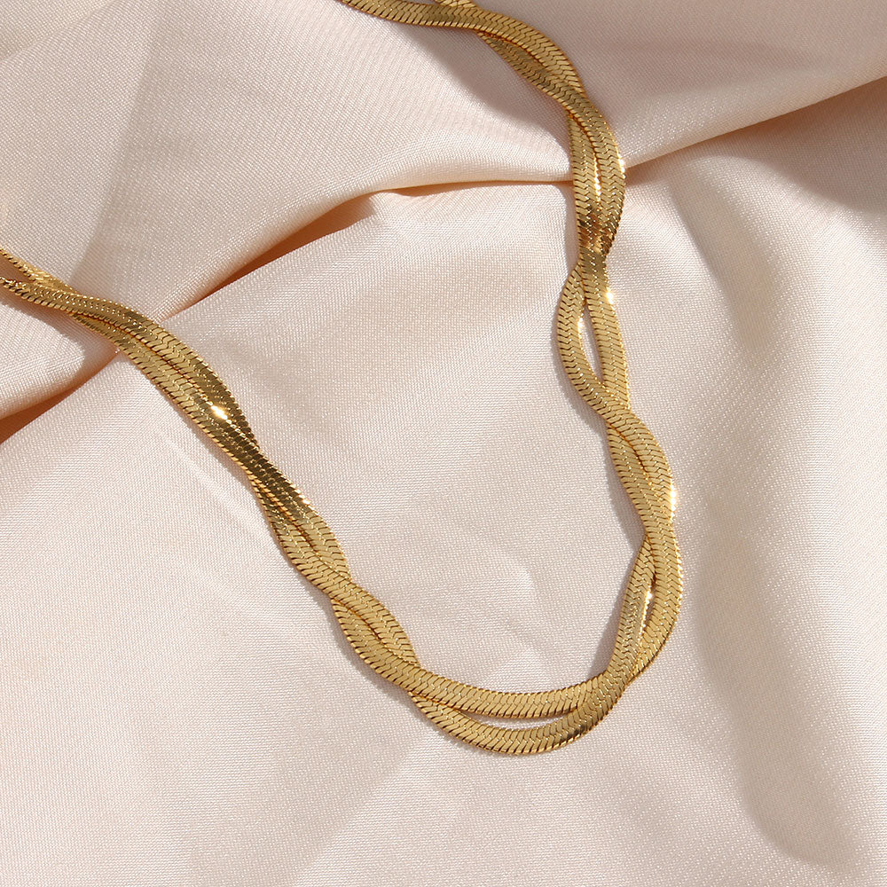 Madiorelle | Verdrehte Armband 18K Gold