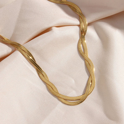 Madiorelle | Verdrehte Armband 18K Gold
