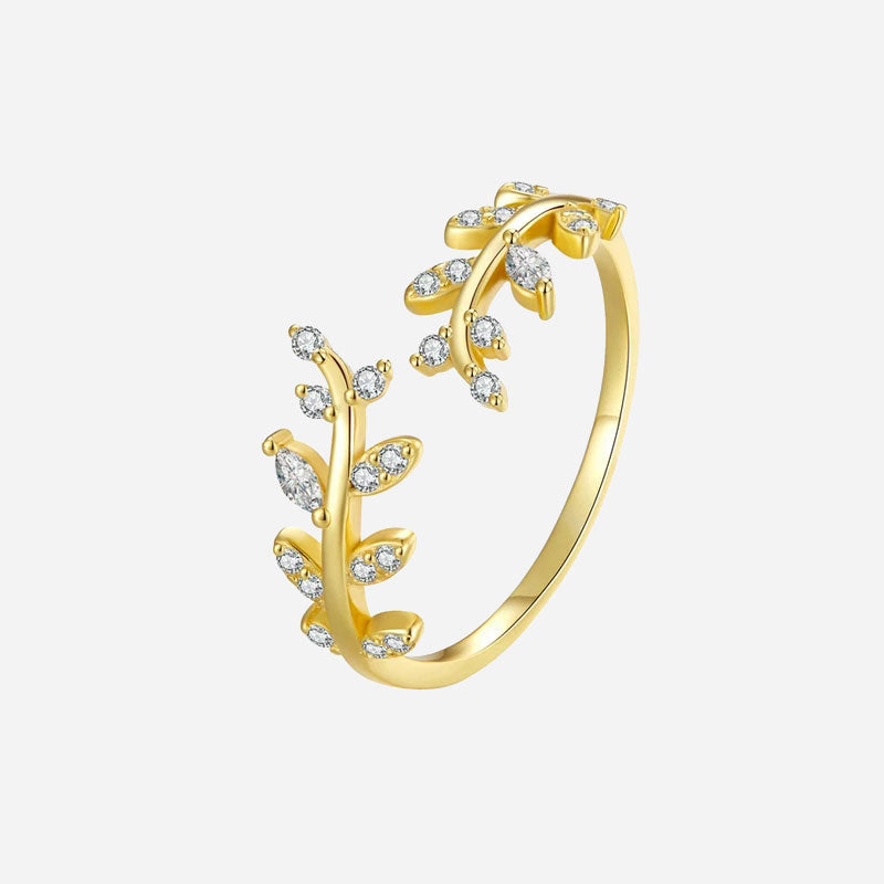 Kaelirisse | Zirkonia Ring 18K Gold