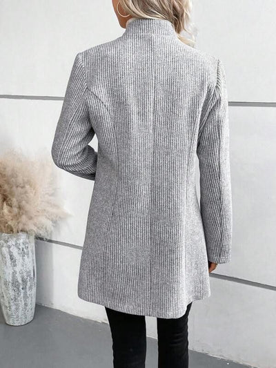 Thalia™ – Eleganter kragenloser Langarm-Überwurf