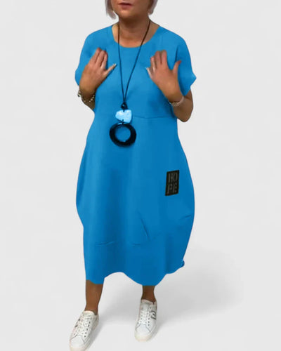 Thalyssiah | Bequemes Midi-Kleid