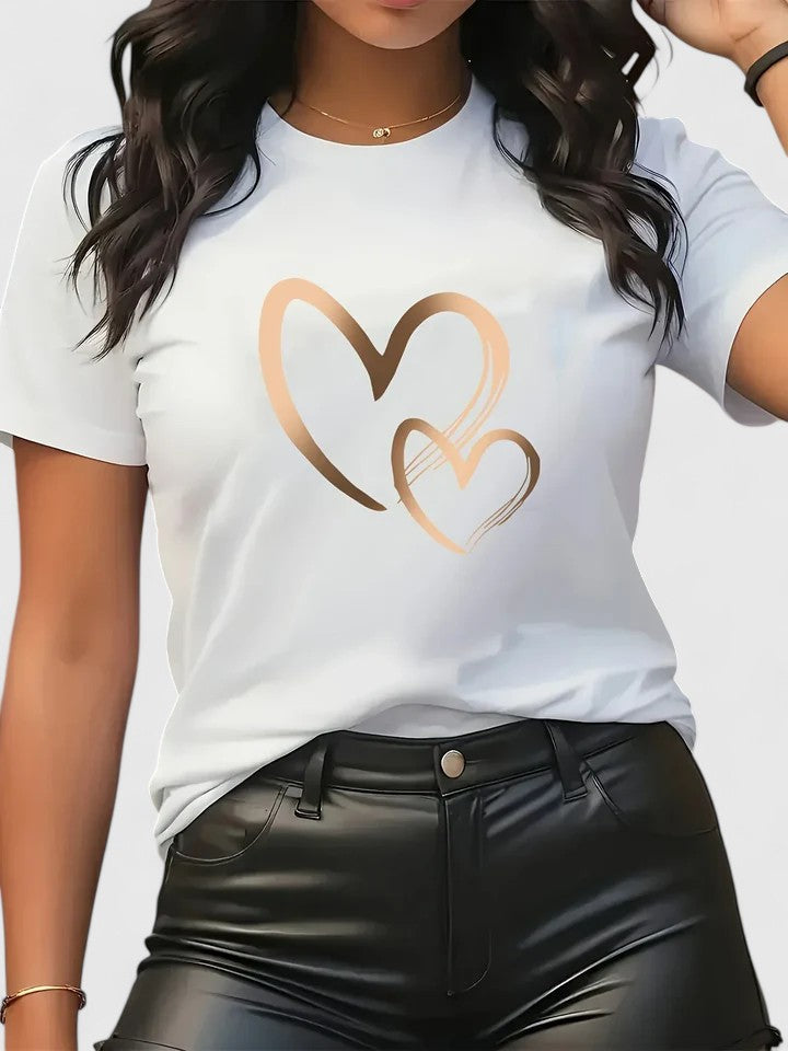 Ivanelle | Bequemes Kurzarm-T-Shirt