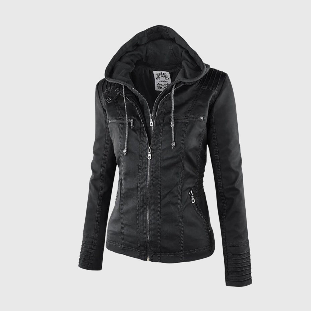 KAROLINE™ Die stilvolle und einzigartige Lederjacke