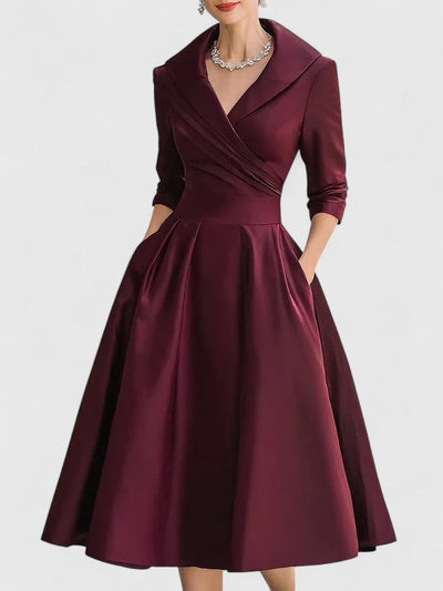 Zyrah | Elegantes Midi-Kleid