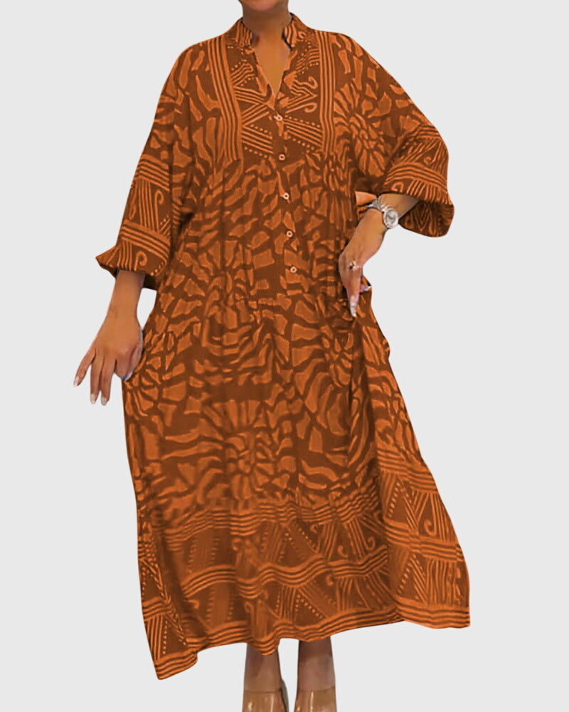 Mckinley™ | Maxi-Kleid mit elegantem Druck
