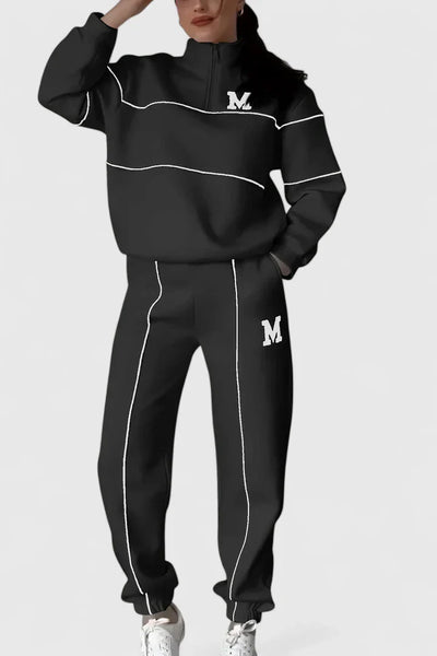 Thalynnae | Bequemes Sweatshirt- und Hosen-Set