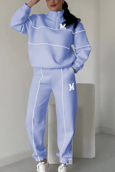 Thalynnae | Bequemes Sweatshirt- und Hosen-Set