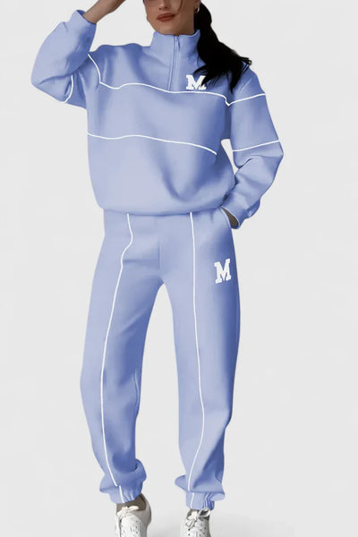 Thalynnae | Bequemes Sweatshirt- und Hosen-Set