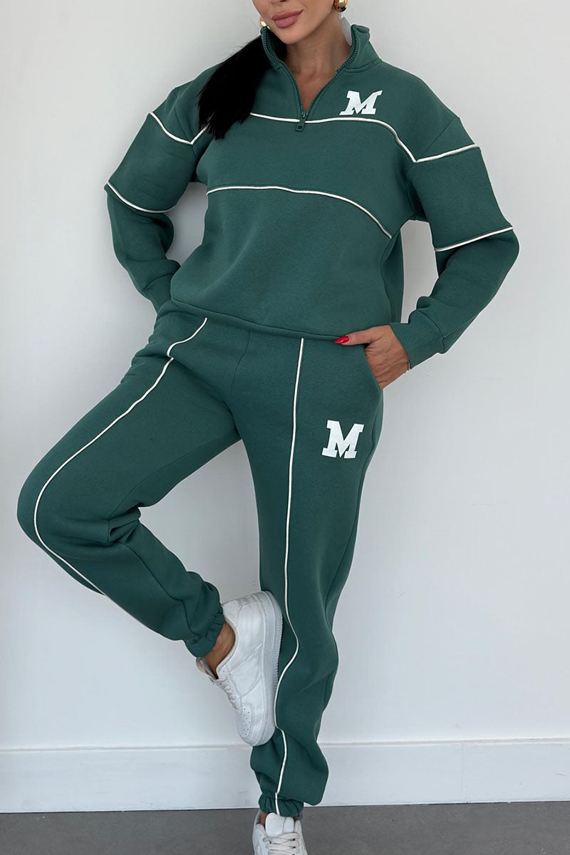 Thalynnae | Bequemes Sweatshirt- und Hosen-Set