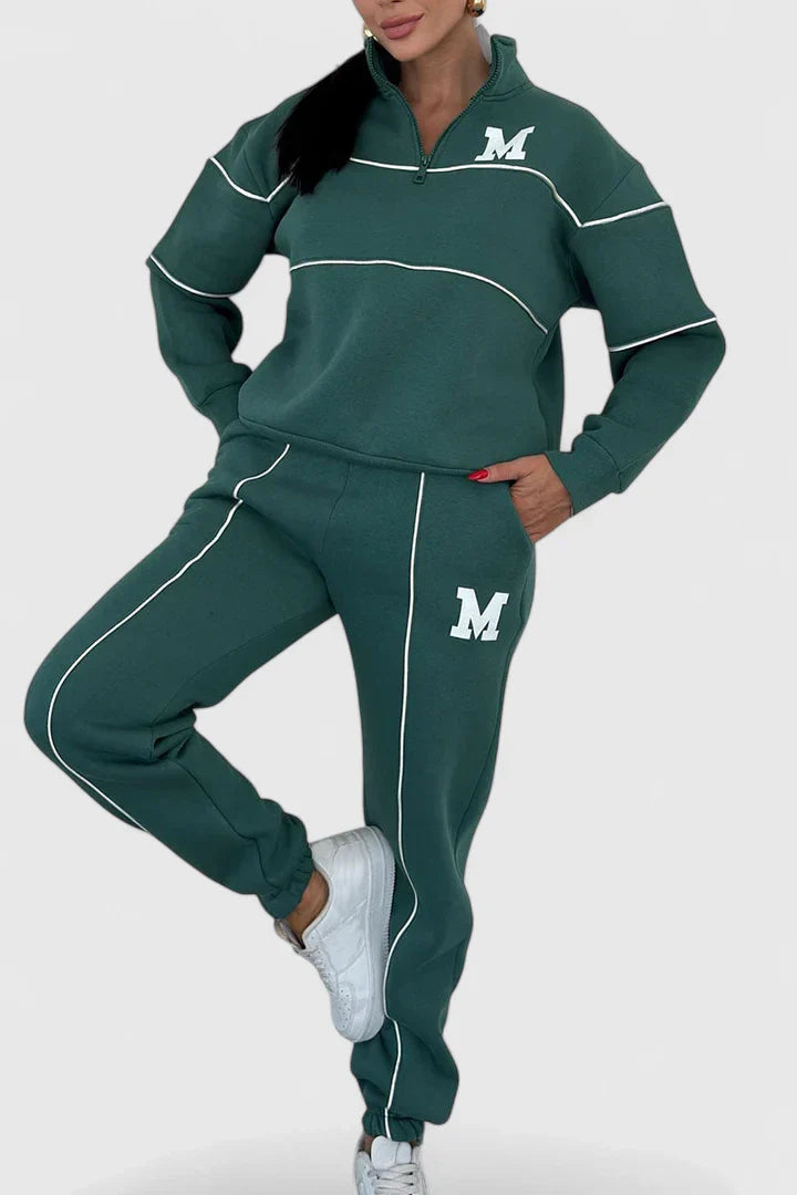 Thalynnae | Bequemes Sweatshirt- und Hosen-Set
