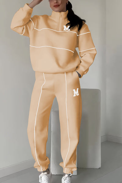 Thalynnae | Bequemes Sweatshirt- und Hosen-Set