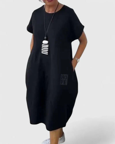 Thalyssiah | Bequemes Midi-Kleid