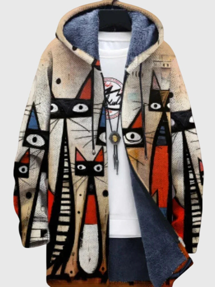 Anna™ - Jacke mit künstlerischem Druck
