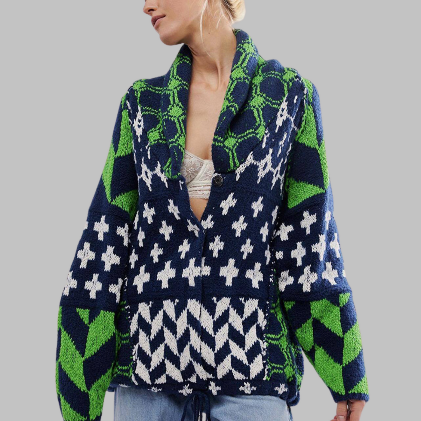 Evangelia | Eleganter Cardigan