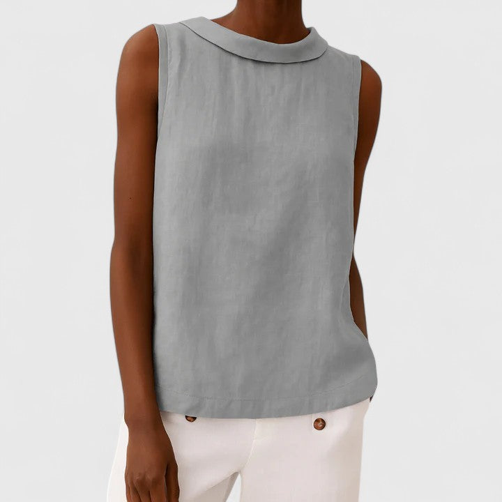 Anastine | Elegantes Top mit Rollkragen