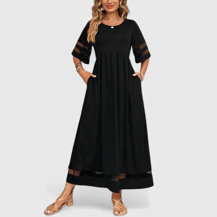Delymarina | Elegantes Midi-Kleid