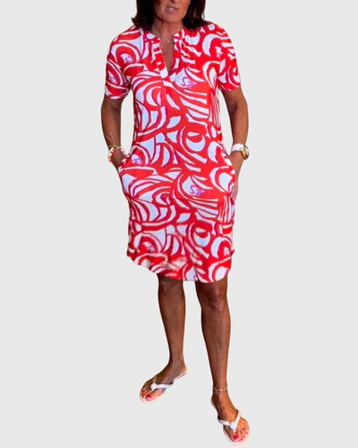 Elle™ | Figurbetontes Avenue Walk Kleid