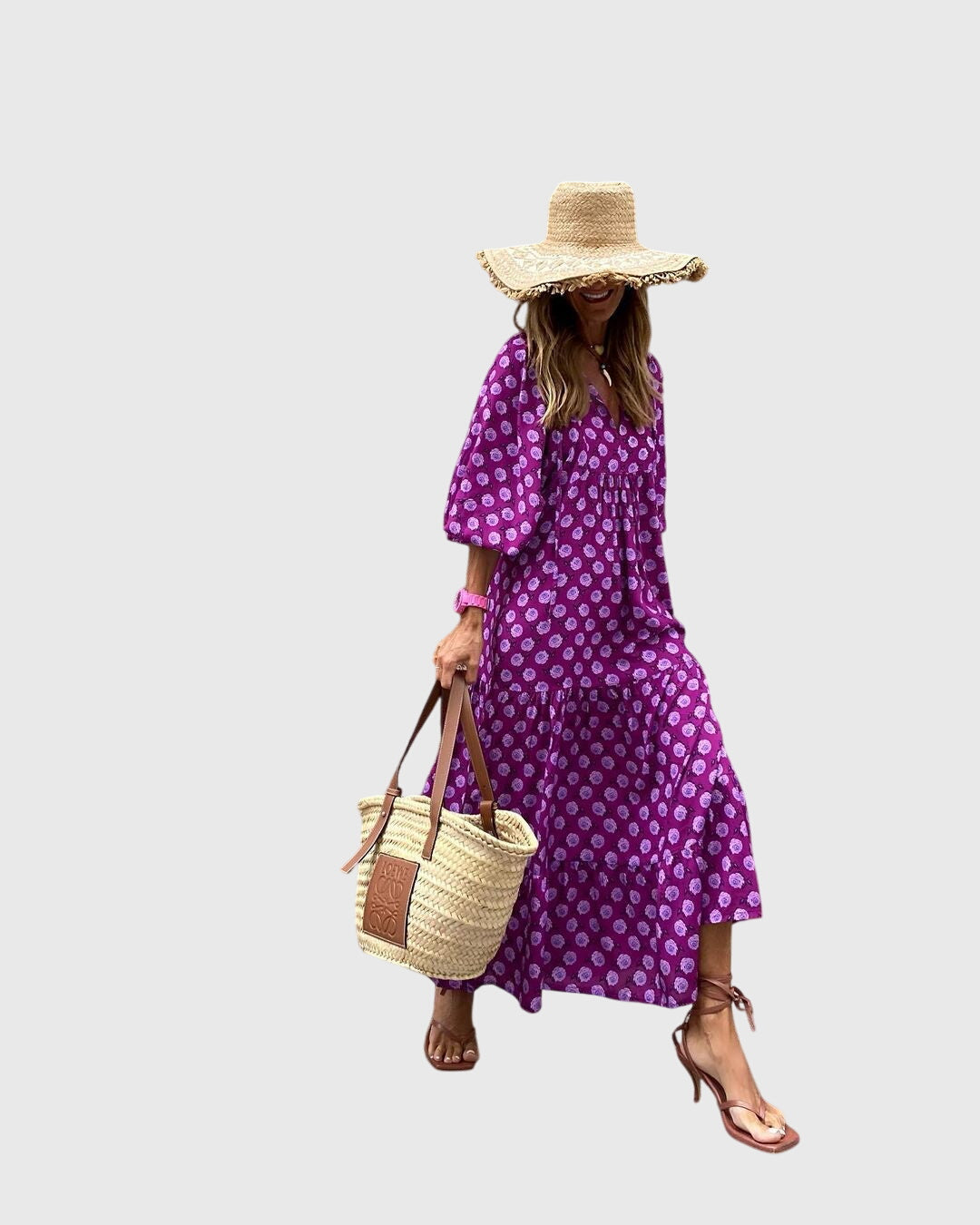 Sarah™ - Boho Maxikleid