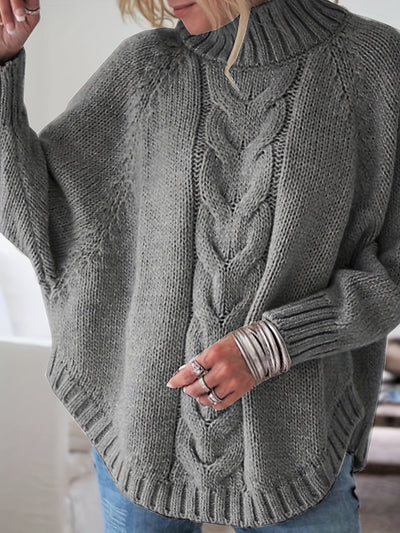 Carla™ - Bequemer Vintage Kabelpullover