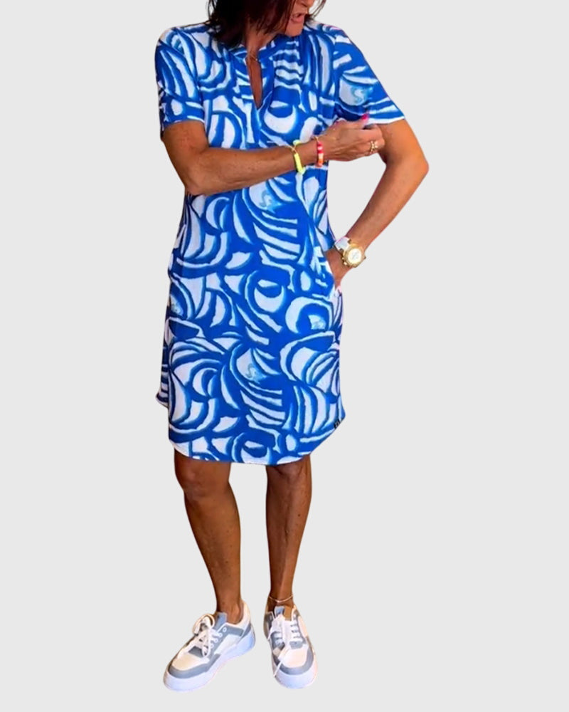 Elle™ | Figurbetontes Avenue Walk Kleid