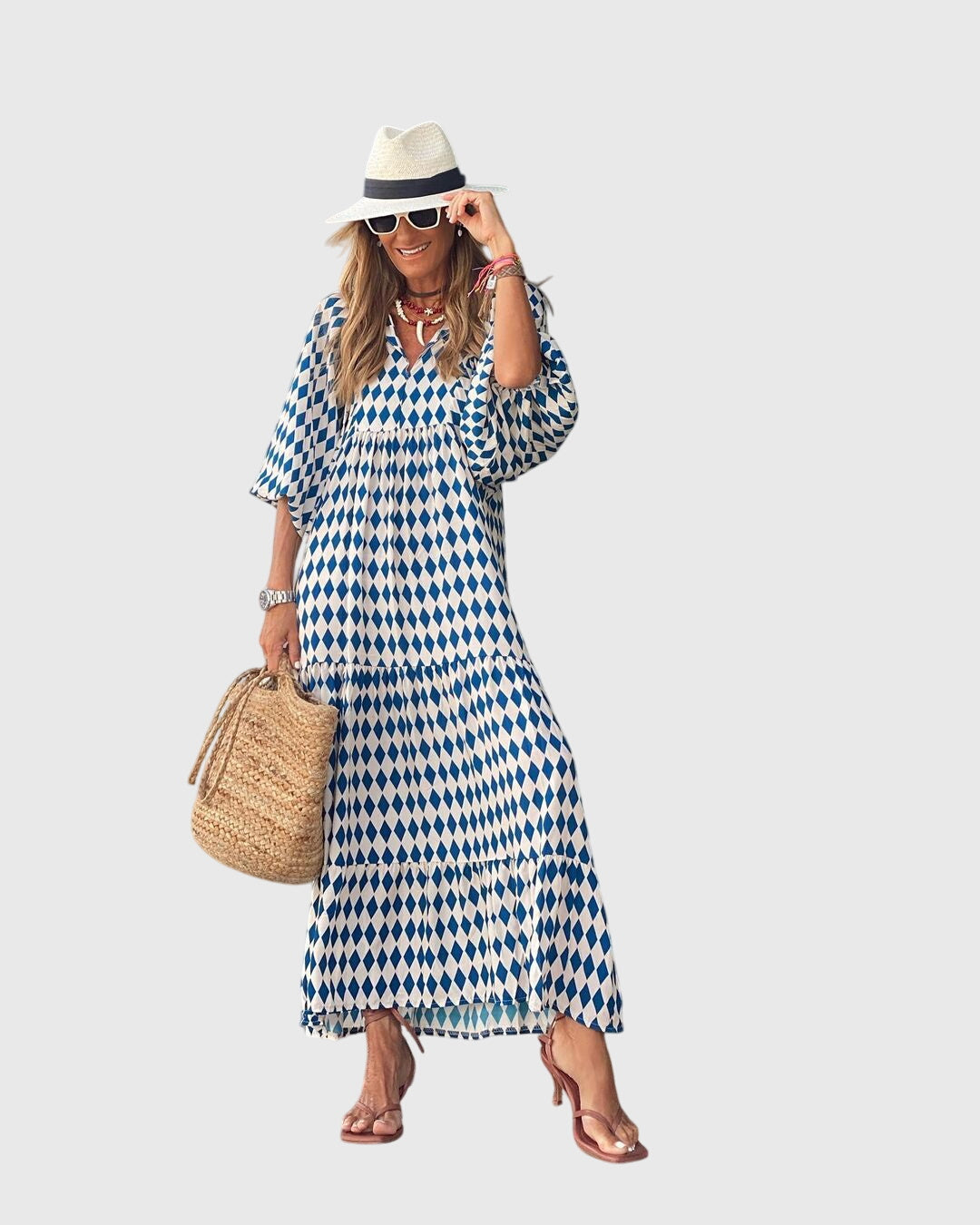 Sarah™ - Boho Maxikleid