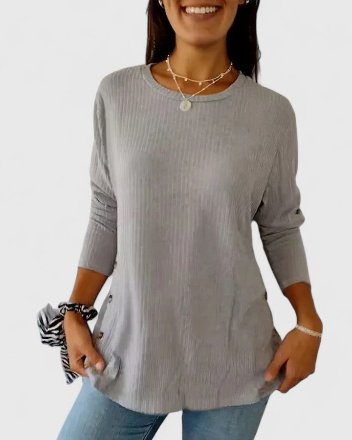 Megan™ | Elegantes Crew Top