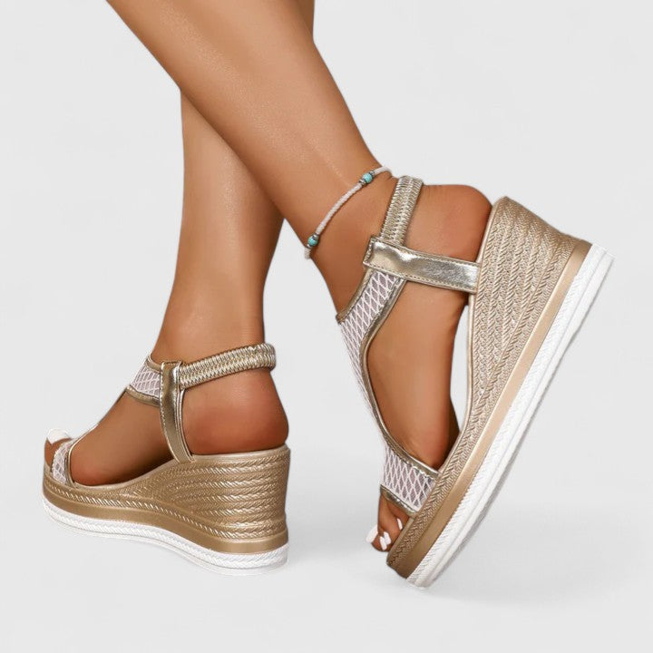 Jessica | Orthopädische Keil-Sandalen