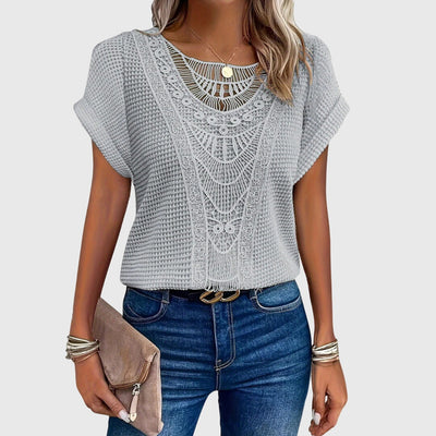 Perle™ | Elegante Bluse im Ibiza-Stil
