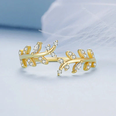 Kaelirisse | Zirkonia Ring 18K Gold