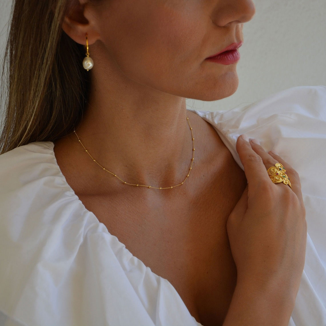 Jaurelynn | Halskette 18K Gold