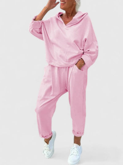 Sally | Bequemes Kapuzen-Sweatshirt-Set
