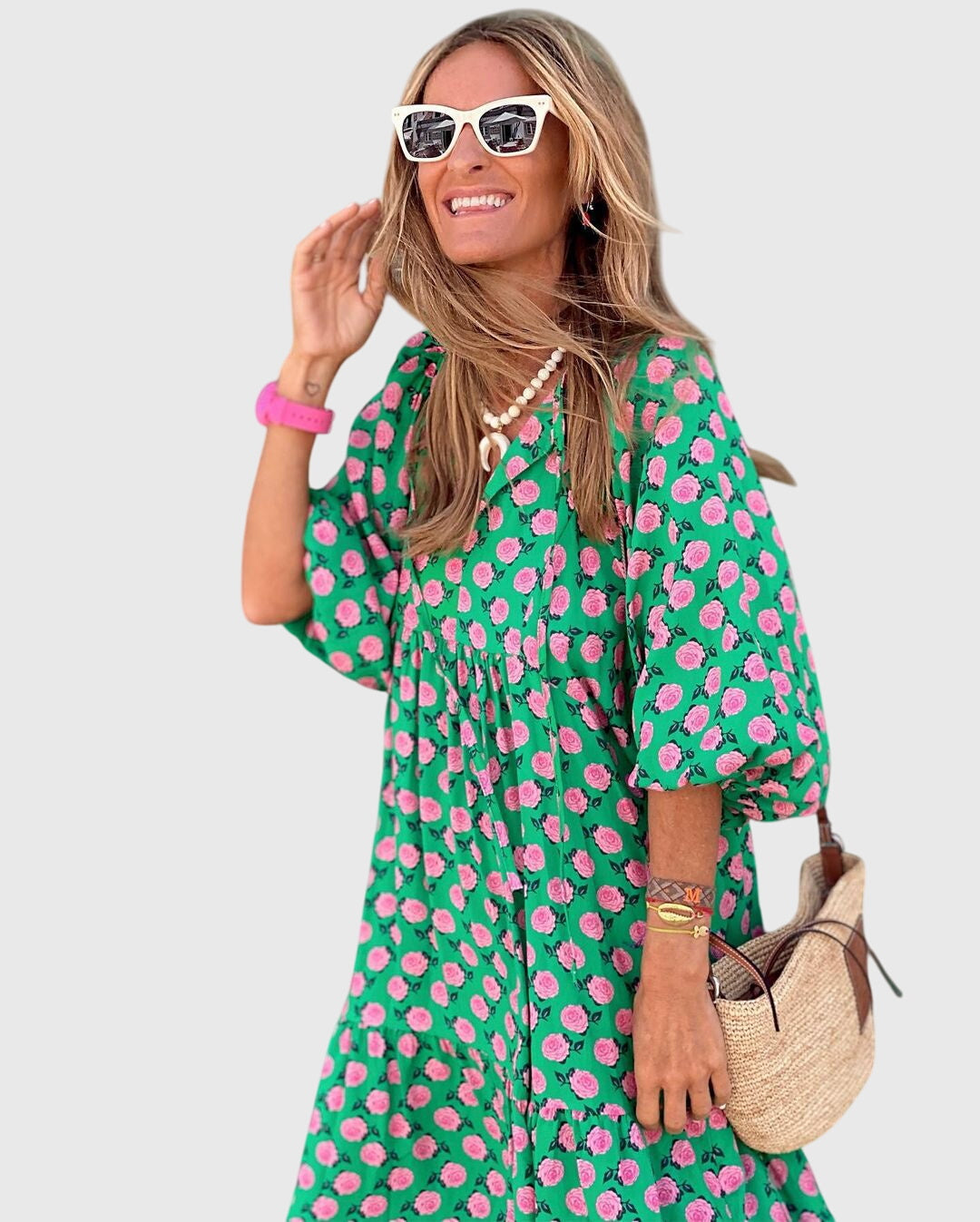Sarah™ - Boho Maxikleid