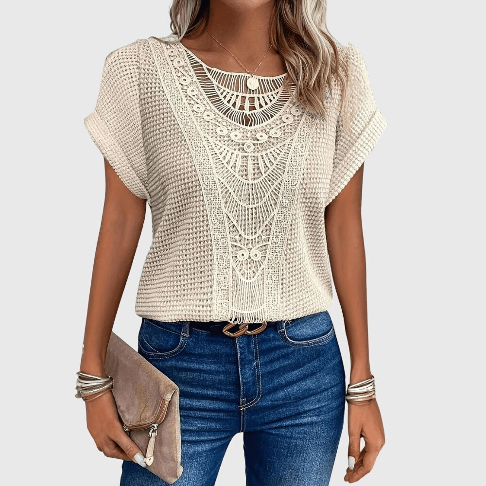 Perle™ | Elegante Bluse im Ibiza-Stil