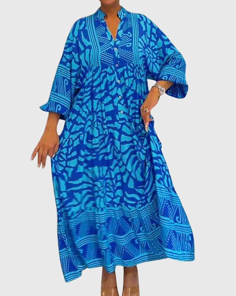Mckinley™ | Maxi-Kleid mit elegantem Druck