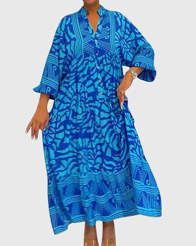 Mckinley™ | Maxi-Kleid mit elegantem Druck
