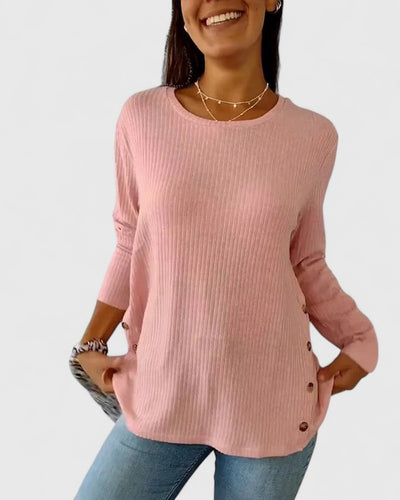 Megan™ | Elegantes Crew Top