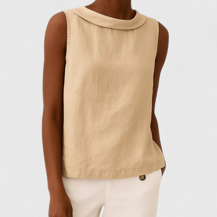 Anastine | Elegantes Top mit Rollkragen