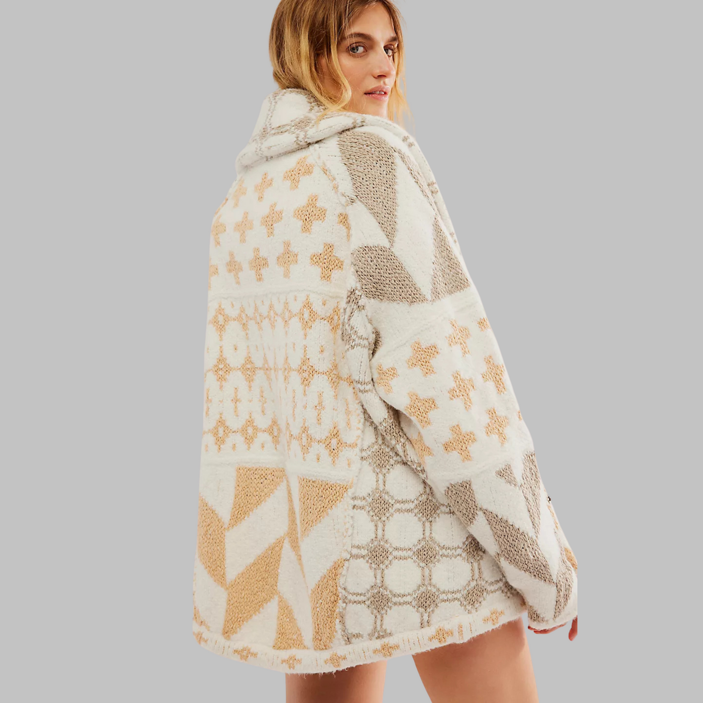 Paola™ - Vintage Oversized Cardigan