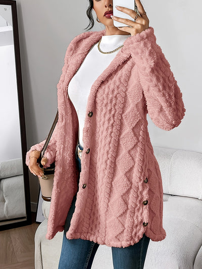 Celine™ - Plüsch-Hoodie-Cardigan