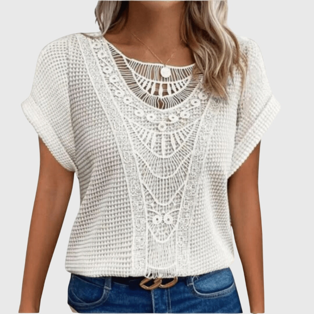 Perle™ | Elegante Bluse im Ibiza-Stil